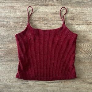 Red SHEIN tank top